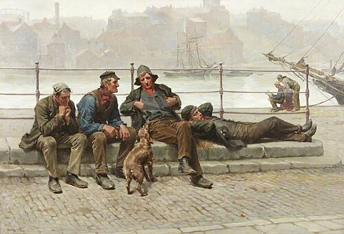 Out of Work, 1888, Ralph Hedley