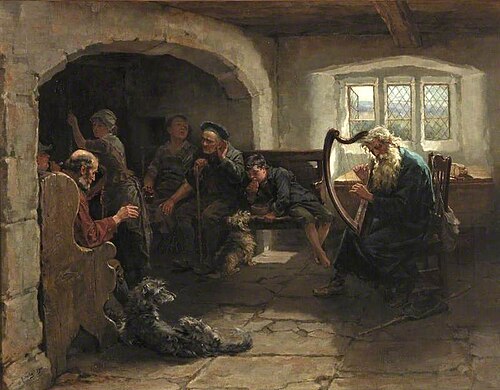 Lay of the Last Minstrel, 1890, Ralph Hedley