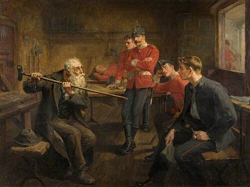 The Veteran, 1896, Ralph Hedley