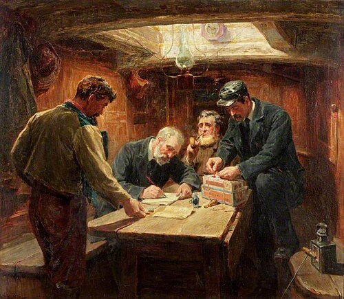 Duty Paid, 1896, Ralph Hedley