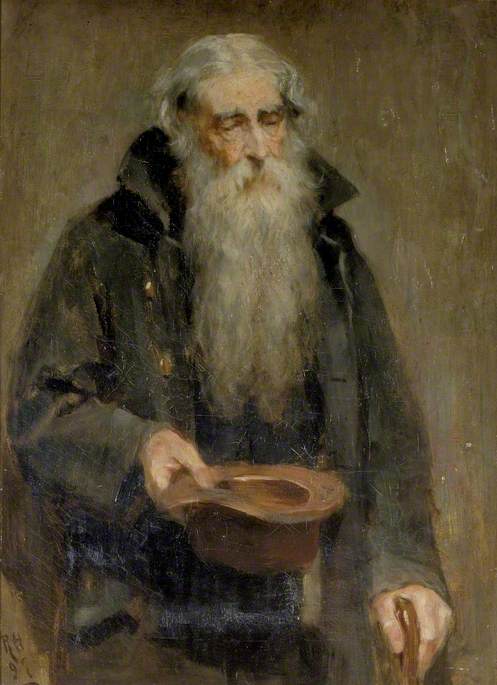 Blind Beggar, 1897, Ralph Hedley
