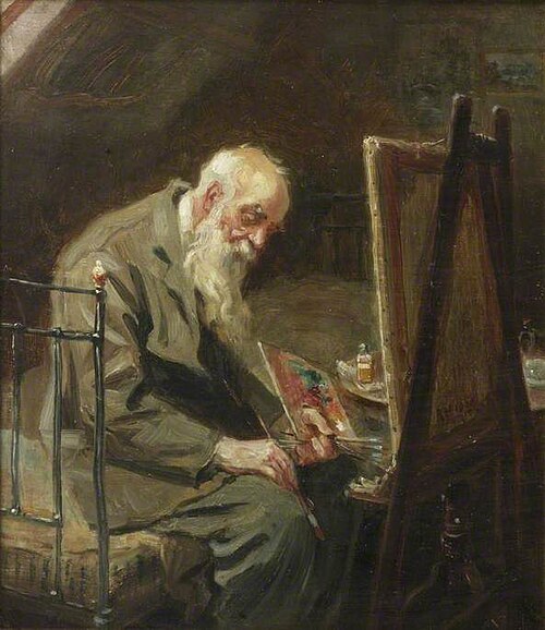 Ars longa, vita brevis, 1900, Ralph Hedley