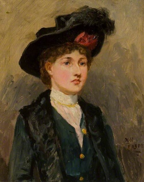 Elsie Wright, 1902, Ralph Hedley