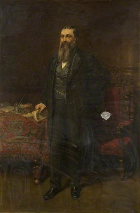 Alderman John Potts Wardle, Mayor (1882–1883), 1906, Ralph Hedley