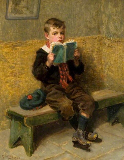 Kept In, 1908, Ralph Hedley