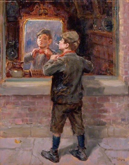 The Old Curiosity Shop, 1909, Ralph Hedley