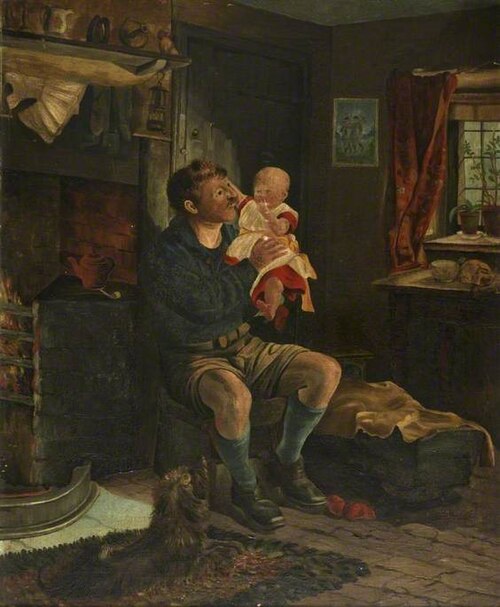 Geordie Haa'd the Bairn, , Ralph Hedley