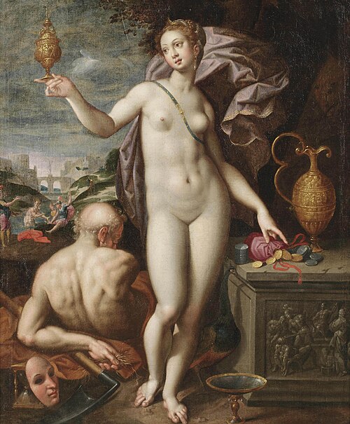 Juno holding a golden vessel, 1550, Jacob de Backer