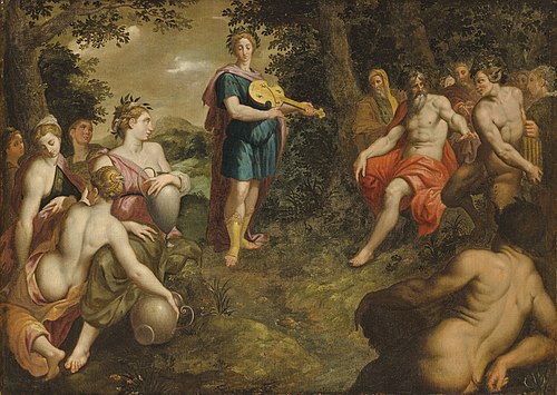 The Contest of Apollo and Pan, 1575, Jacob de Backer