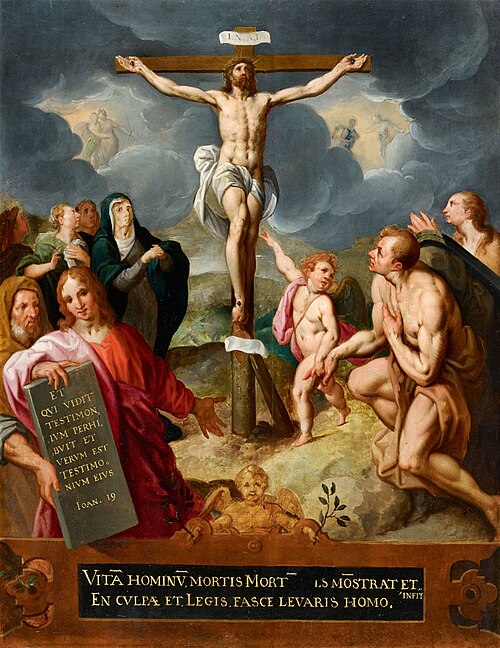 Christ on the Cross, 1575, Jacob de Backer
