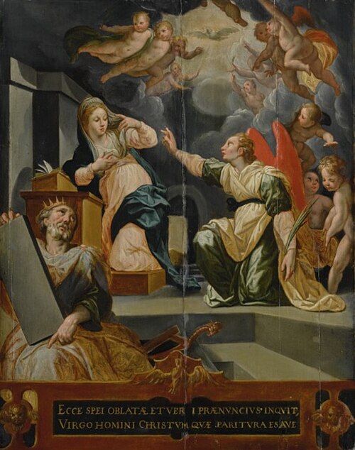 The Annunciation, 1575, Jacob de Backer