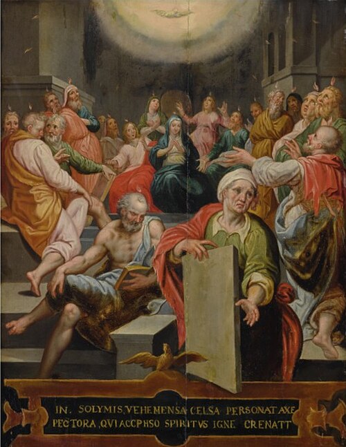 Pentecost, 1575, Jacob de Backer