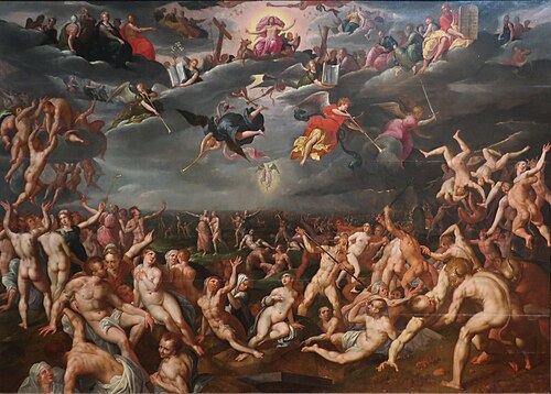 The Last Judgement, , Jacob de Backer