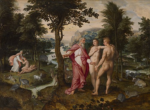 Jardin d'Eden, 1570, Jacob de Backer