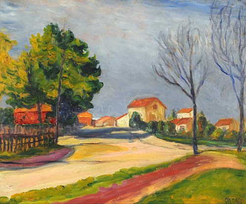 Alrededores de París, 1912, Ramón Silva