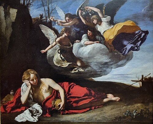 Sainte Madeleine au désert, , Sisto Badalocchio