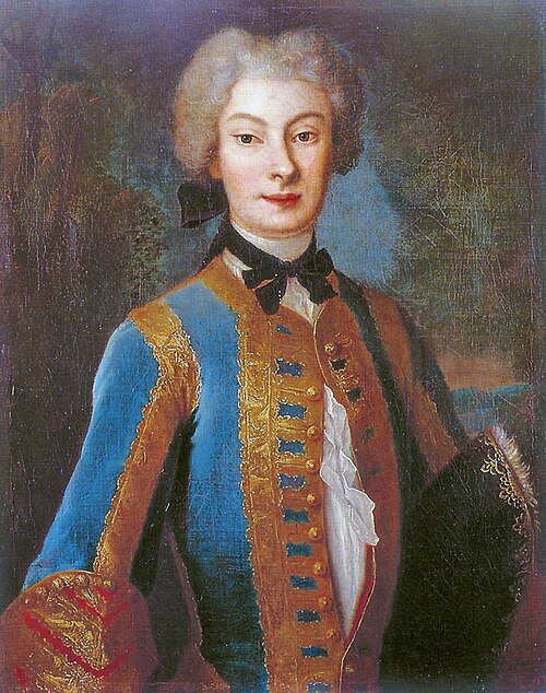 Anna Orzelska in riding habit, 1730, Louis de Silvestre
