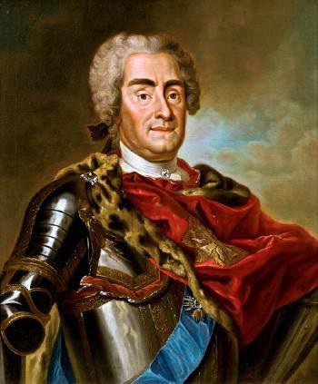 Friedrich August I. von Sachsen, genannt August der Starke, 1750, Louis de Silvestre