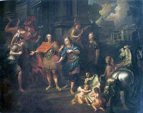 August II & August III, 1715, Louis de Silvestre