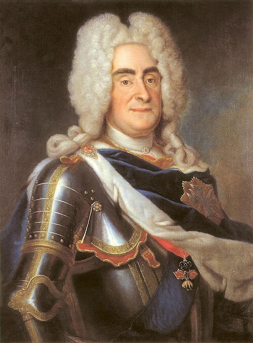 Augustus II the Strong, 1730, Louis de Silvestre