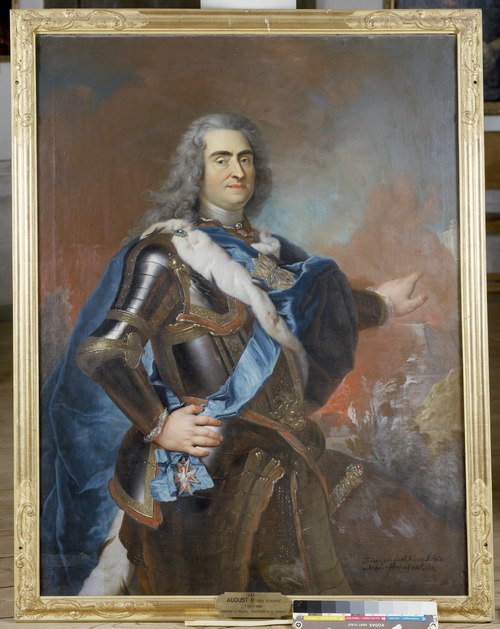 August II the Strong, 1670-1733, elector of Saxony, king of Poland, 1750, Louis de Silvestre