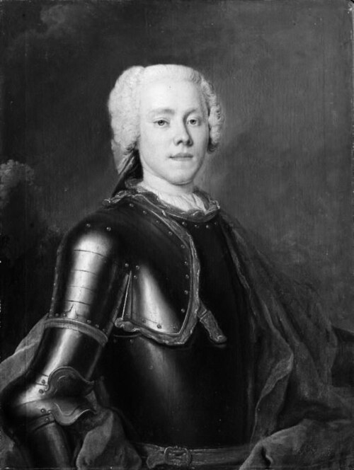 Portrait of Count Jørgen Scheel (1721-1786), 1737, Louis de Silvestre