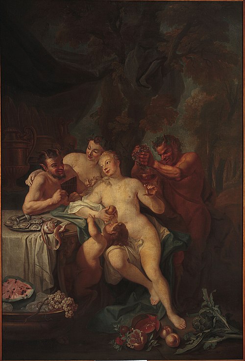Fête des nymphes et des satyres, 1720, Louis de Silvestre