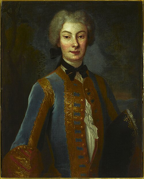 Portrait d'Anna Orzelska en costume d'équitation., 1725, Louis de Silvestre