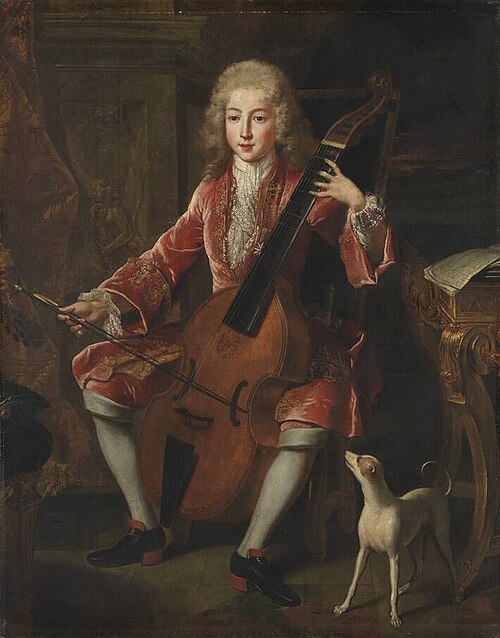 Maximilien-Emmanuel, Chevalier de Bavière, 1707, Louis de Silvestre