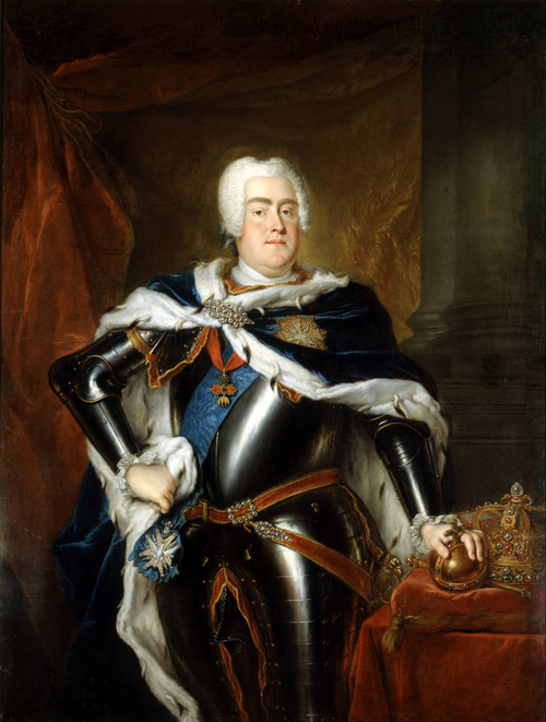 König August III. von Polen (1696–1763), 1733, Louis de Silvestre