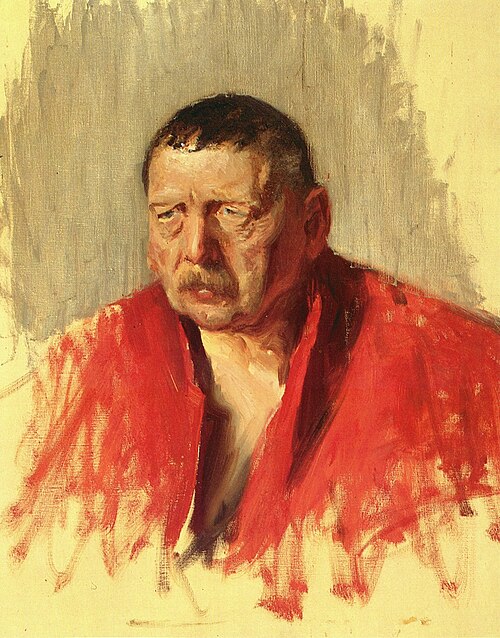 Portrait of Zorn, 1916, Bruno Liljefors