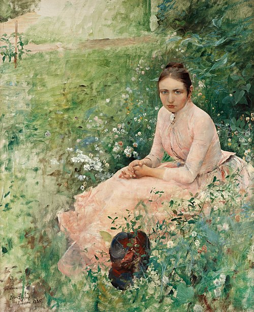 Anna, 1885, Bruno Liljefors