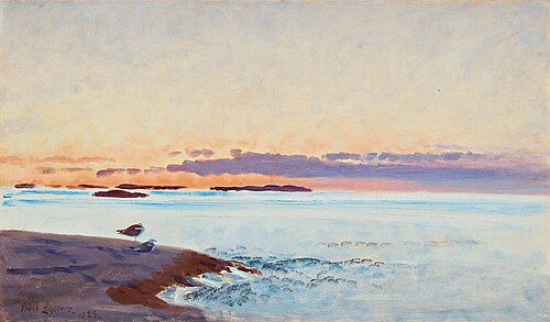 In the archipelago, 1923, Bruno Liljefors