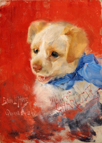 Hillas Charlotte, 1884, Bruno Liljefors