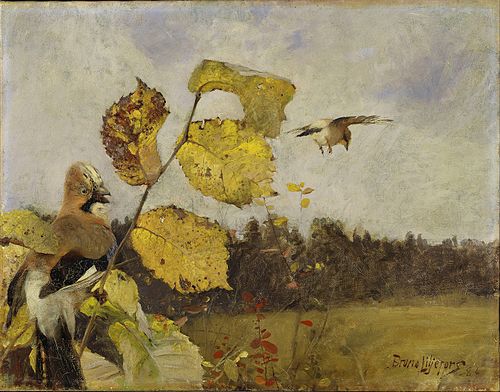 Jays, 1886, Bruno Liljefors