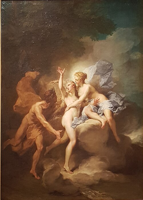 La Nymphe Aréthuse poursuivie par Alphée, 1720, Jean Restout