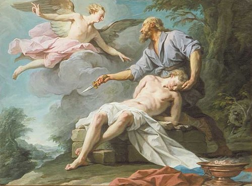 Le sacrifice d'Abraham, 1746, Jean Restout