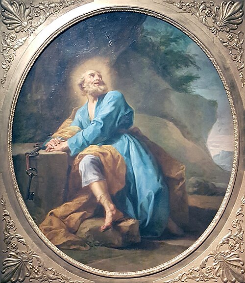 Saint Pierre repentant, 1728, Jean Restout