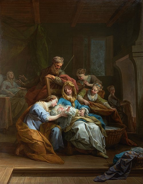 La Nativité de la Vierge, 1744, Jean Restout