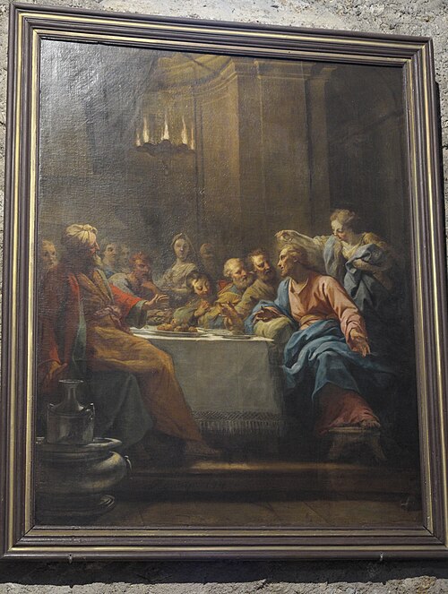 le Christ chez Simon le Pharisien, 1741, Jean Restout