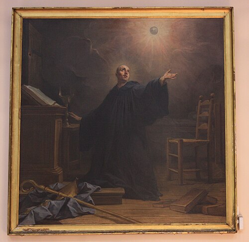 L'Extase de saint Benoît, 1746, Jean Restout