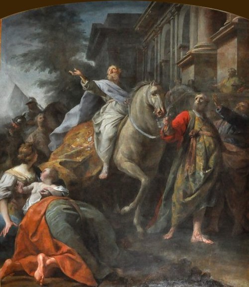 Le Triomphe de Mardochée, 1755, Jean Restout