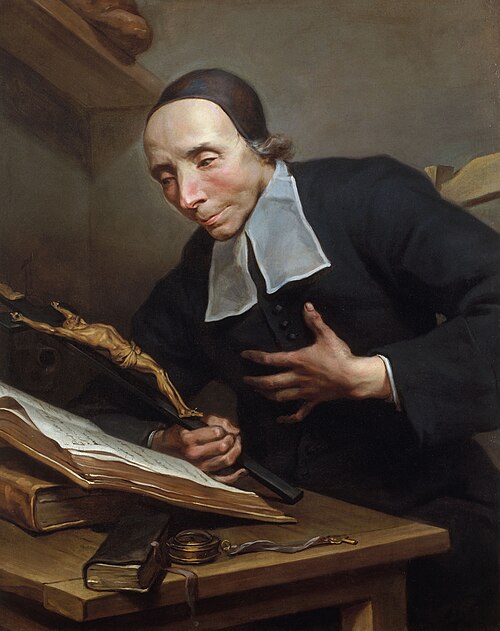Portrait de l'abbé Louis-Firmin Tournus, 1725, Jean Restout