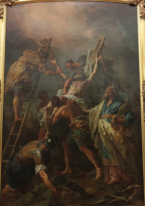 La Crucifixion de Saint-André, 1749, Jean Restout