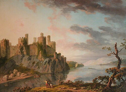 Conway Castle, , William Hodges