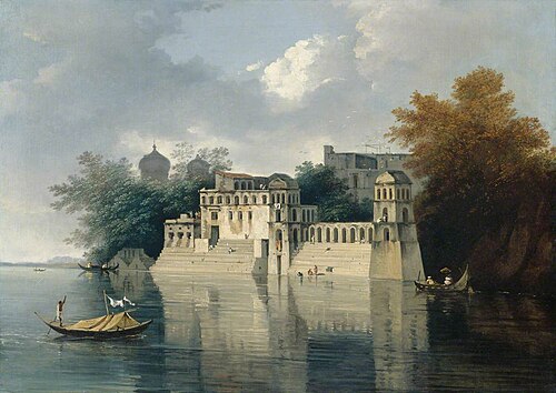 The Ghauts of Benares, 1787, William Hodges