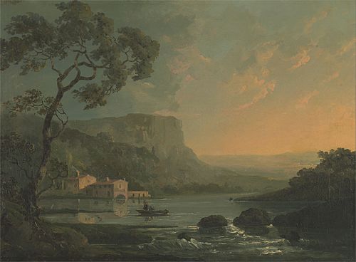 Landscape with Fishermen on a Lake, 1790, William Hodges