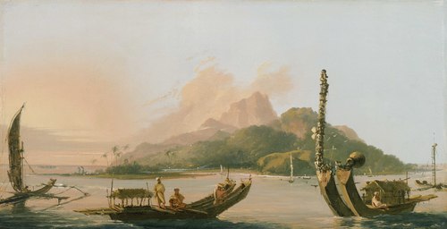 Tahiti, bearing south-east, 1775, William Hodges