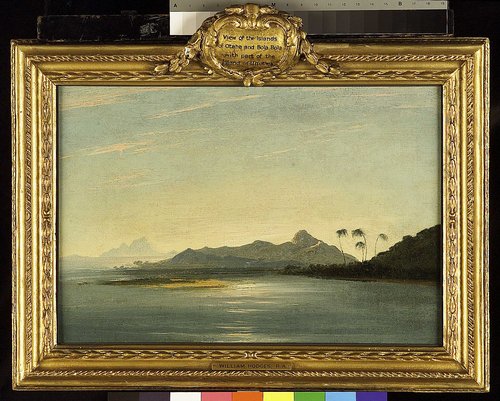 'View of the Islands of Otaha [Taaha] and Bola Bola [Bora Bora] with Part of the Island of Ulietea [, 1773, William Hodges