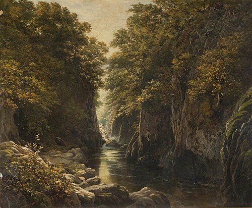Fairy Glen, Betws-y-Coed, 1876, Reginald Aspinwall